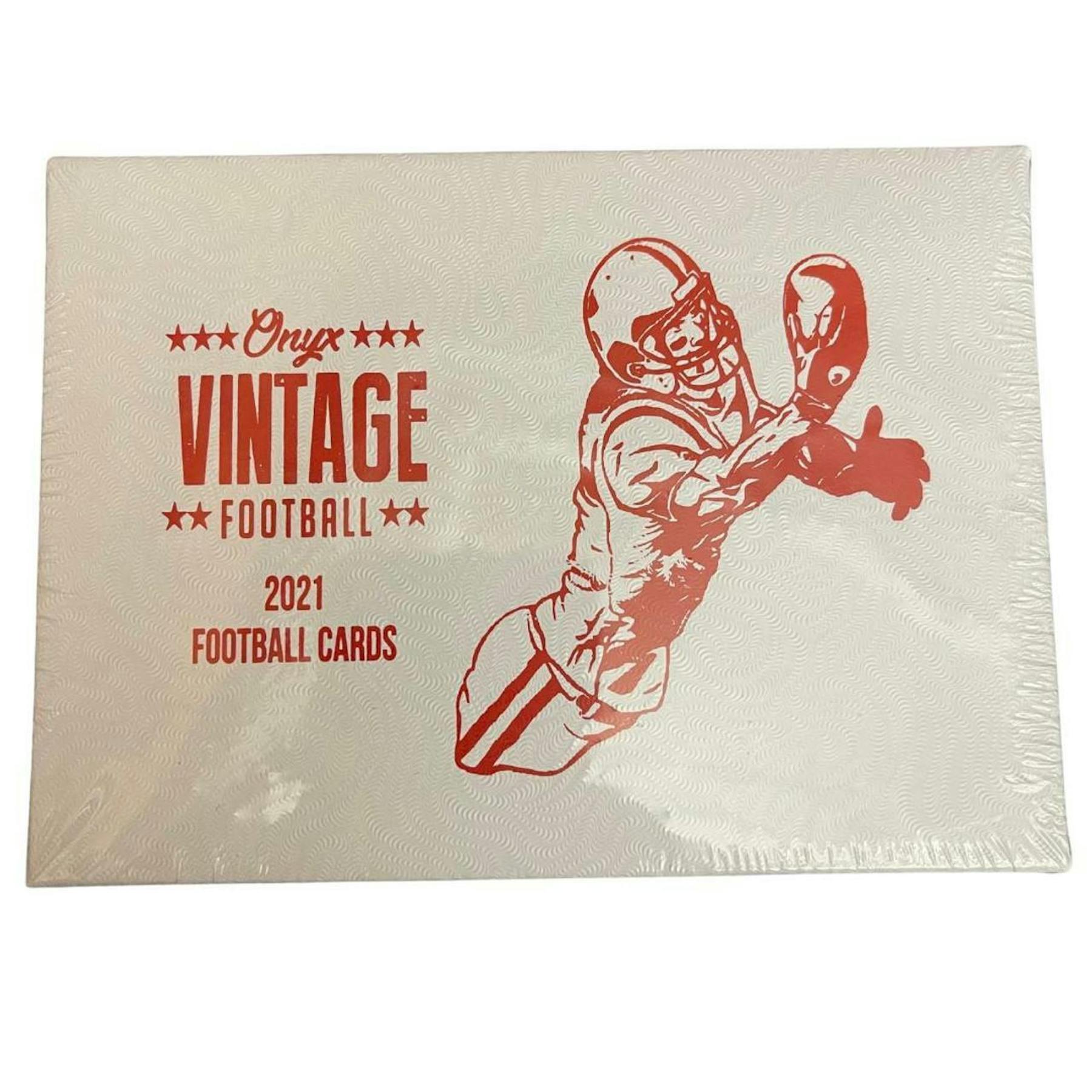 2021 Onyx Vintage Football Hobby Box (Reed Buy)