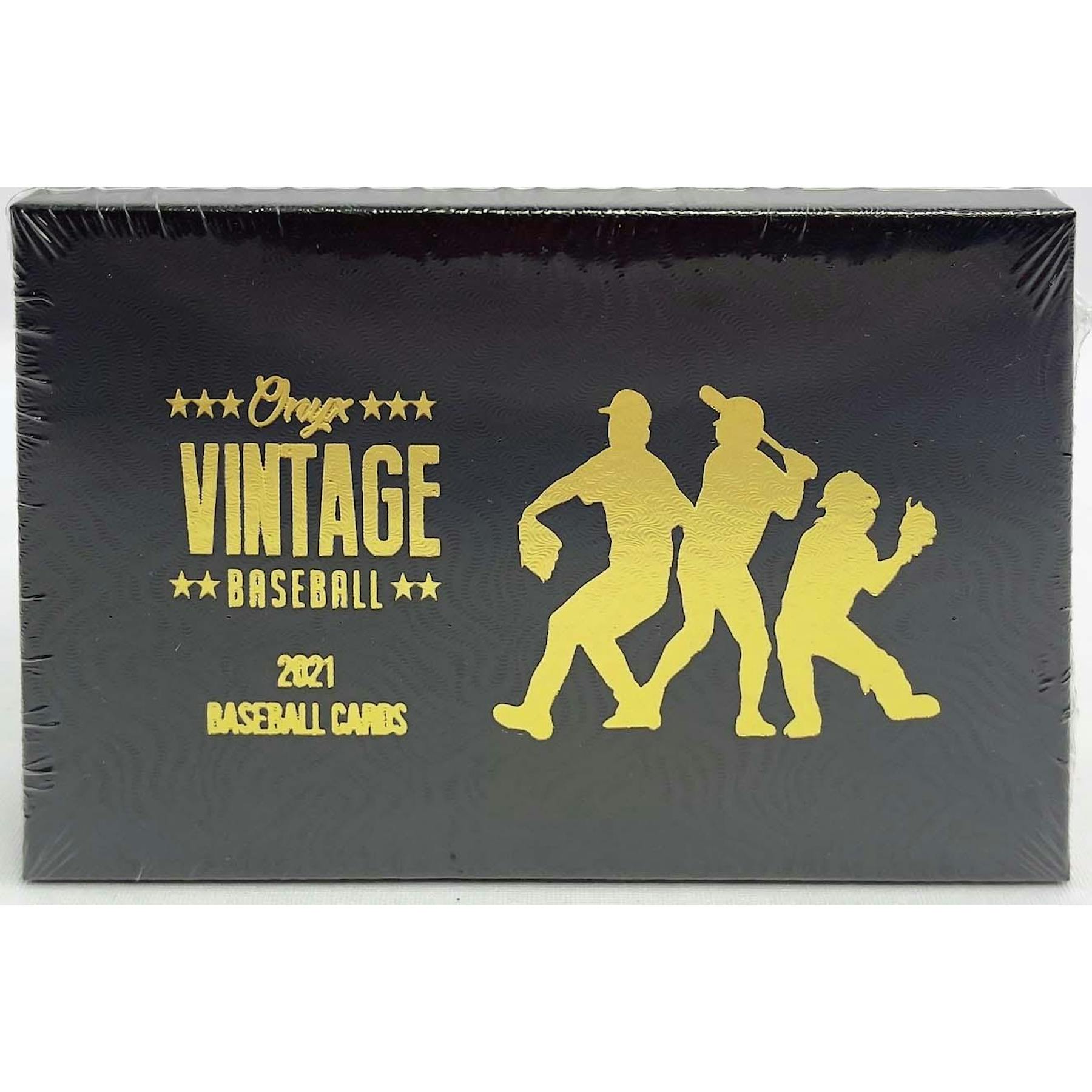 2021 Onyx Vintage Baseball Hobby Box (Reed Buy)