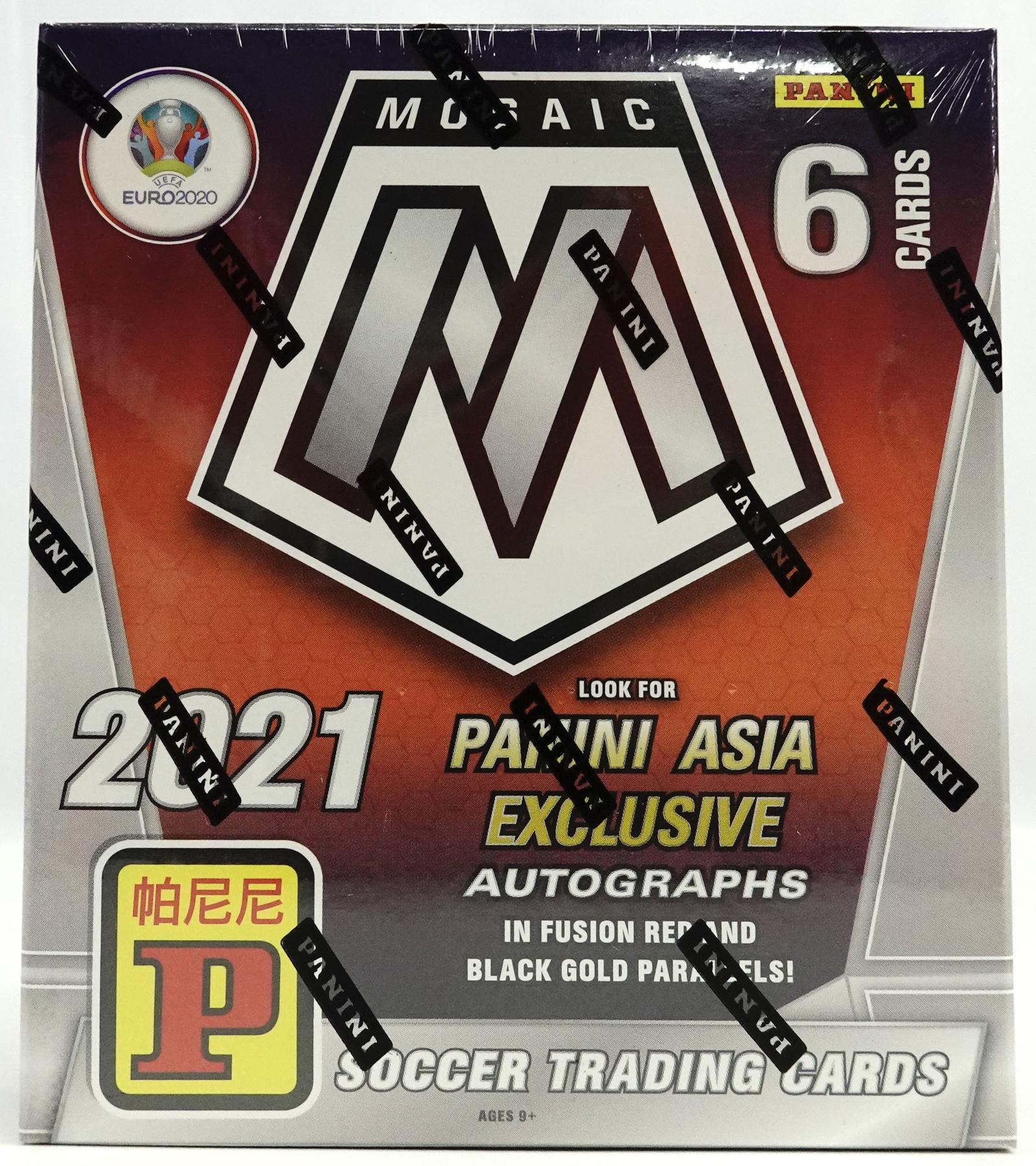 2020/21 Panini Mosaic UEFA Euro Soccer Asia Tmall Box