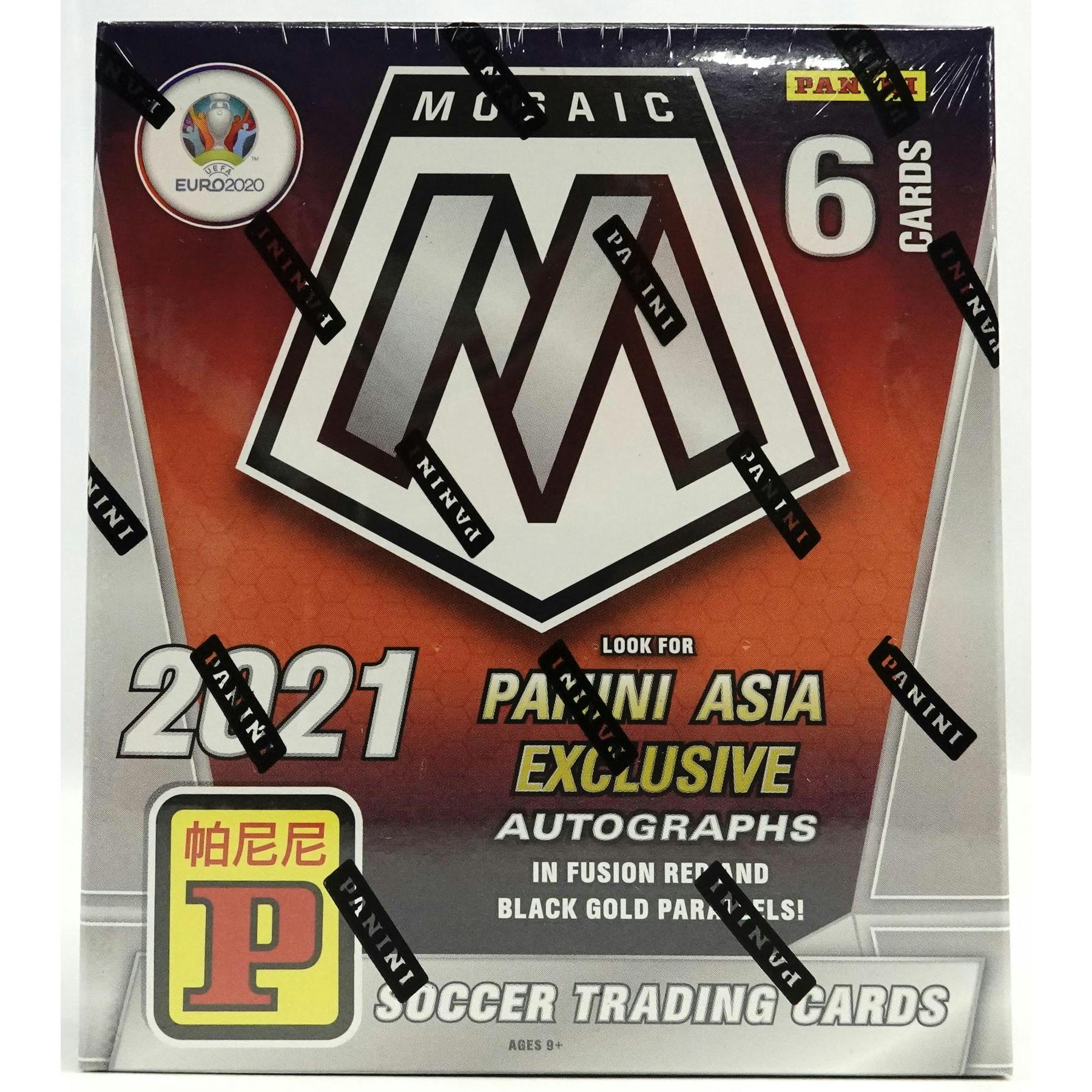 2020/21 Panini Mosaic UEFA Euro Soccer Asia Tmall Box