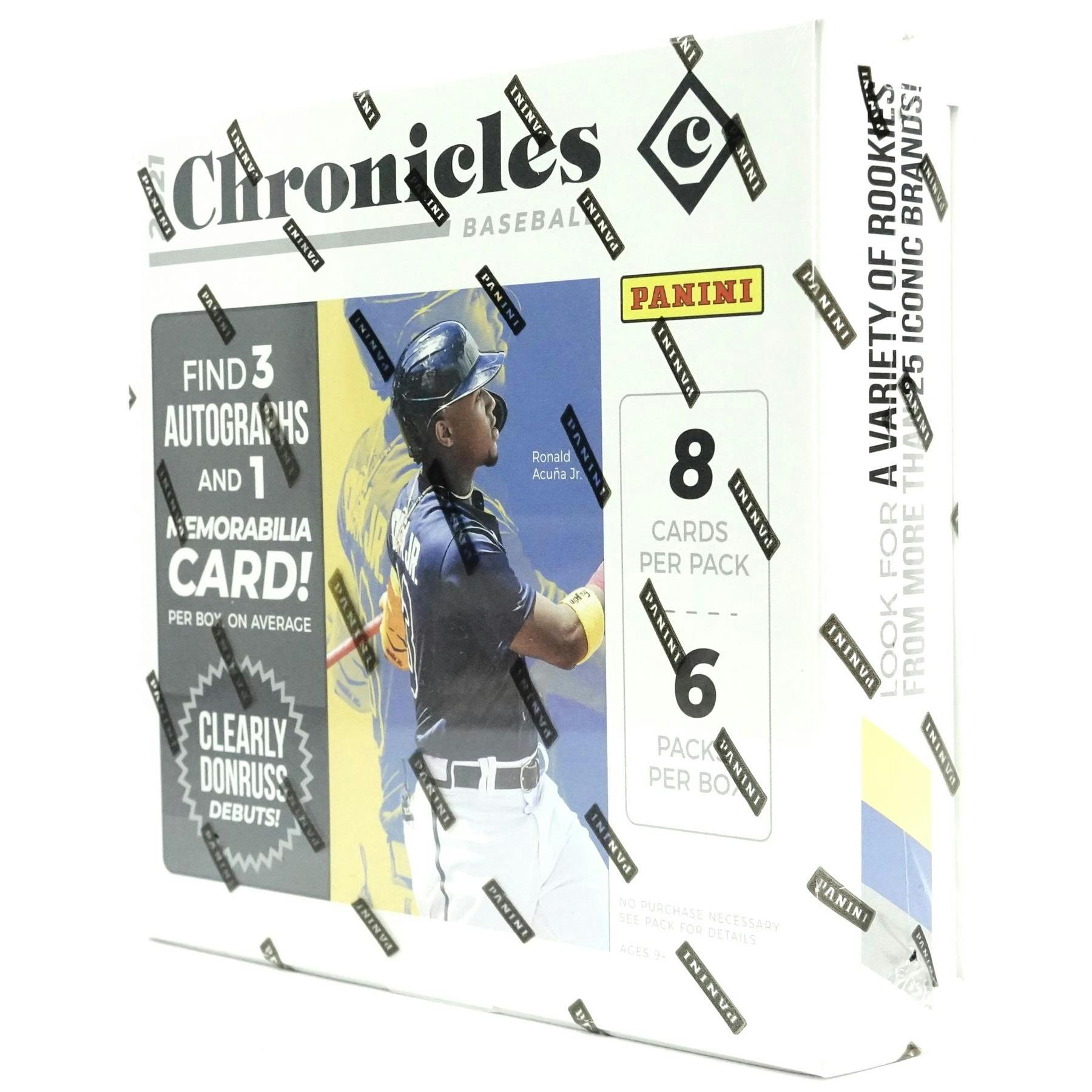 2021 Panini Chronicles Baseball Hobby Box (Reed Buy)