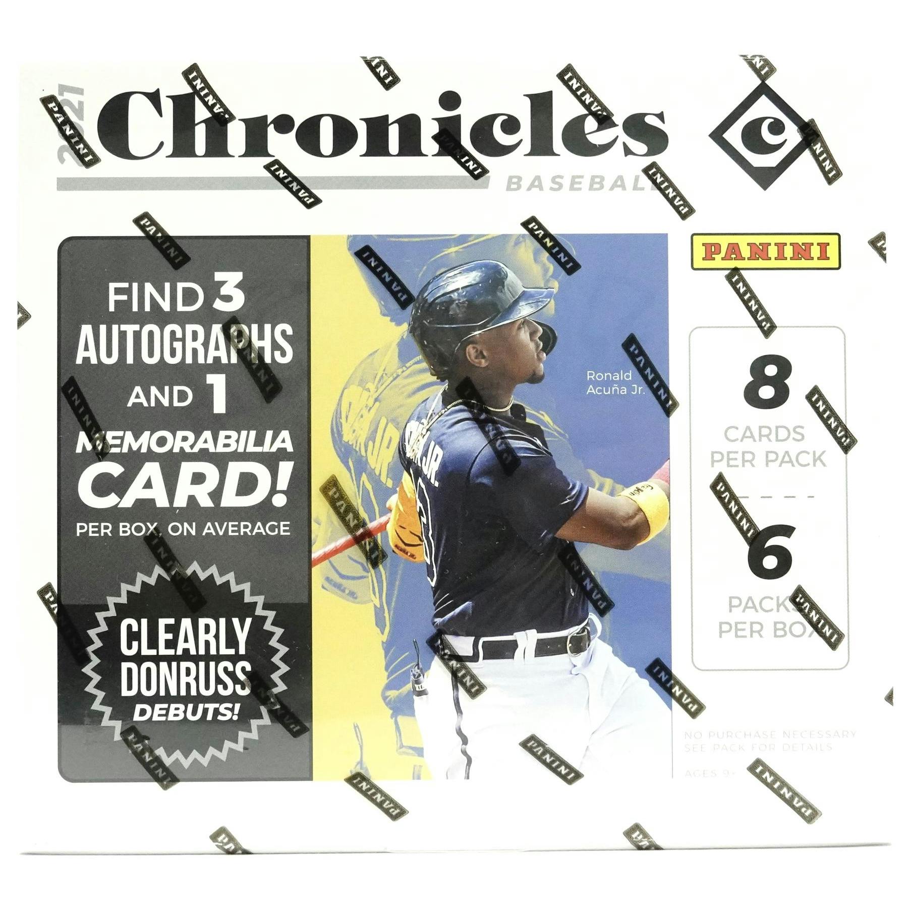 2021 Panini Chronicles Baseball Hobby Box (Reed Buy)