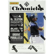 2021 Panini Chronicles Baseball 4-Pack Blaster Box (Groove Parallels!)