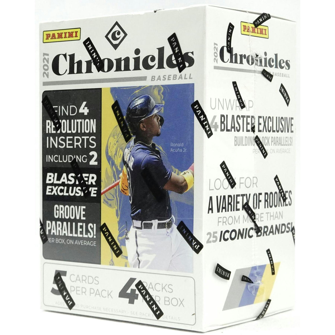 2021 Panini Chronicles Baseball 4-Pack Blaster Box (Groove Parallels!)
