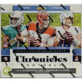 2020 Panini Chronicles Football Hobby Box
