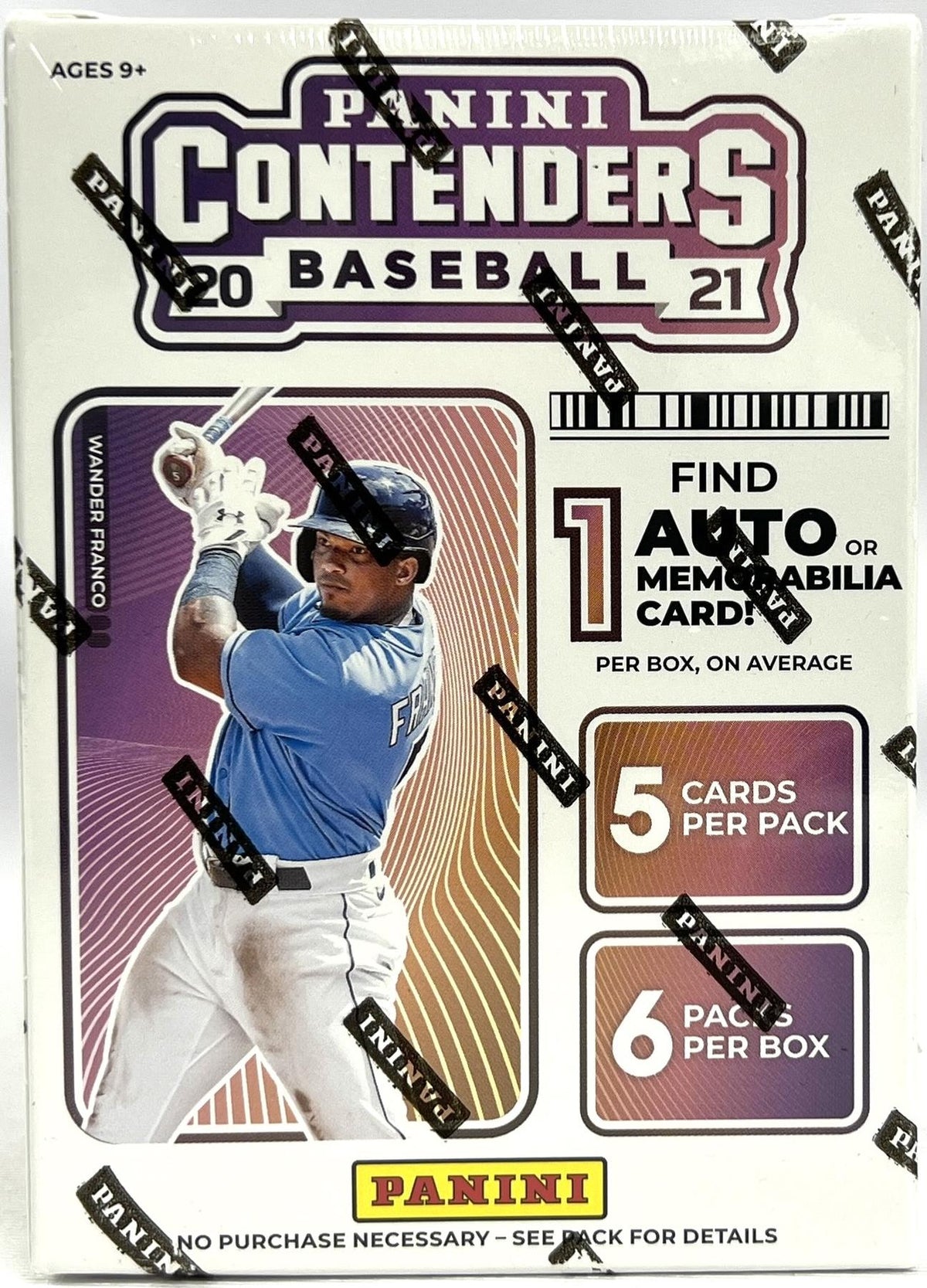 2021 Panini Contenders Baseball Blaster Box (Wave Parallels!)