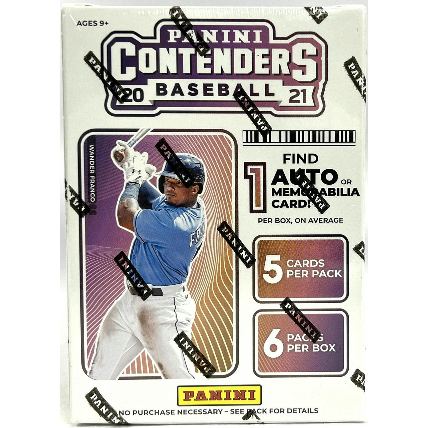 2021 Panini Contenders Baseball Blaster Box (Wave Parallels!)