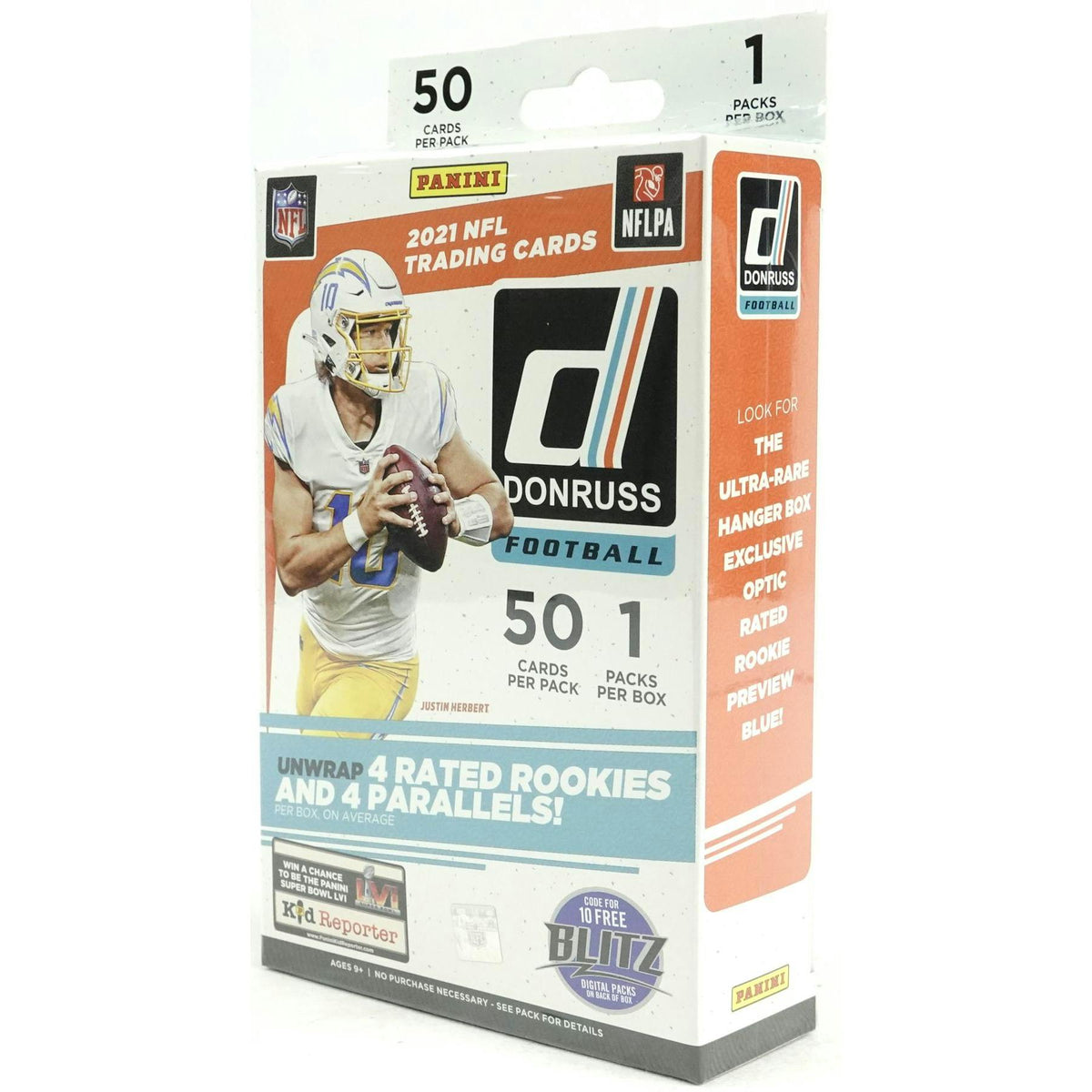 2021 Panini Donruss Football Hanger Box (Press Proof Red Parallels) (Reed Buy)