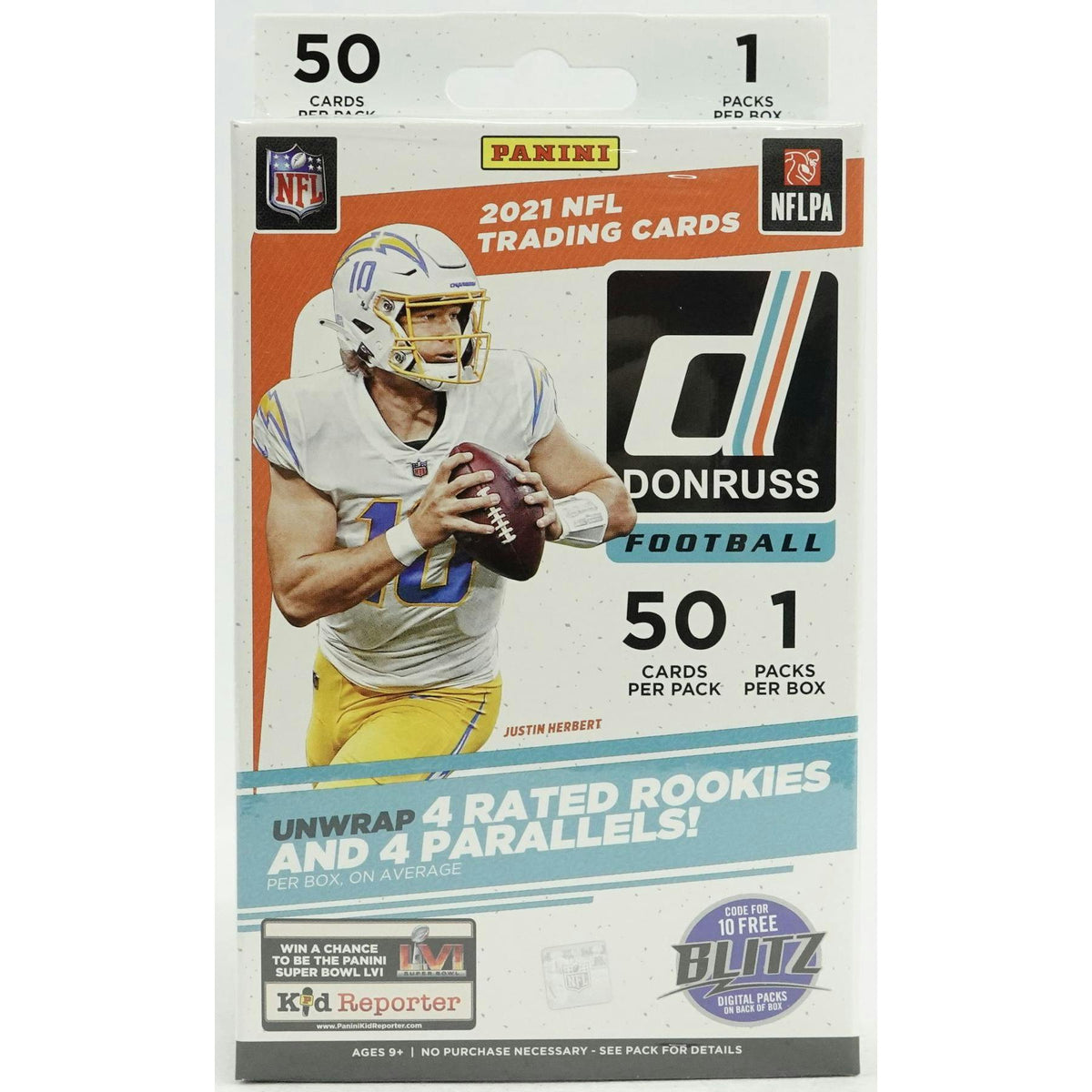 2021 Panini Donruss Football Hanger Box (Press Proof Red Parallels) (Reed Buy)