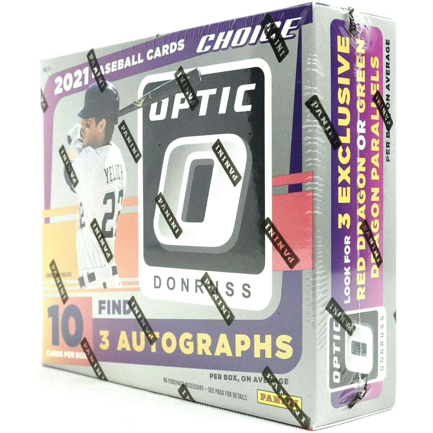 2021 Panini Donruss Optic Baseball Hobby Choice Box