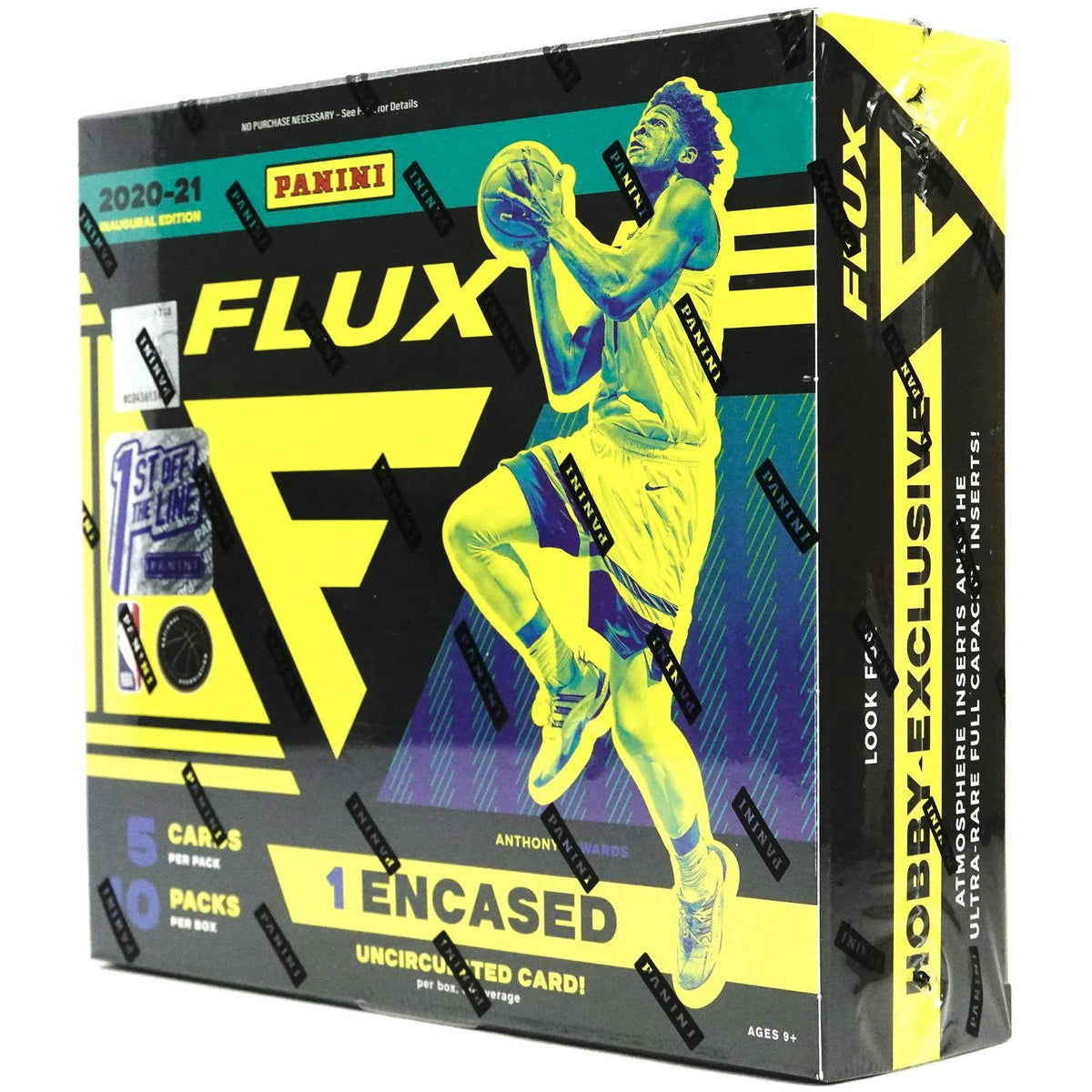 2020/21 Panini Flux Basketball 1st Off The Line FOTL Hobby Box