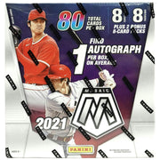 2021 Panini Mosaic Baseball 80-Card Mega Box (Reactive Blue Parallels!)