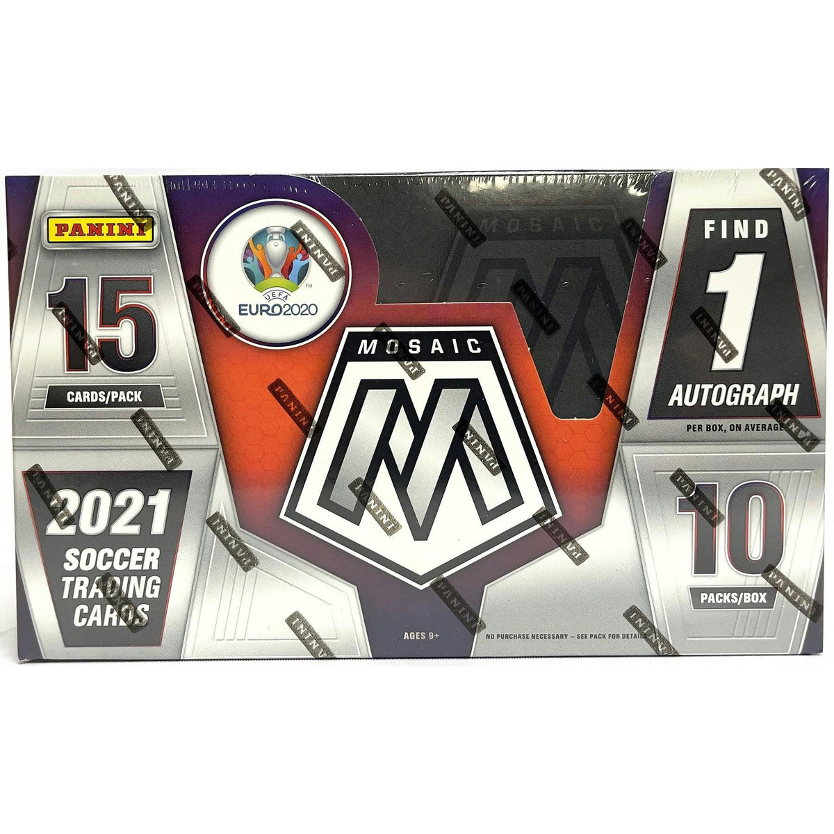 2020/21 Panini Mosaic UEFA Euro 2020 Soccer Hobby Box