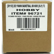 2020/21 Panini Noir Basketball Hobby 4-Box Case