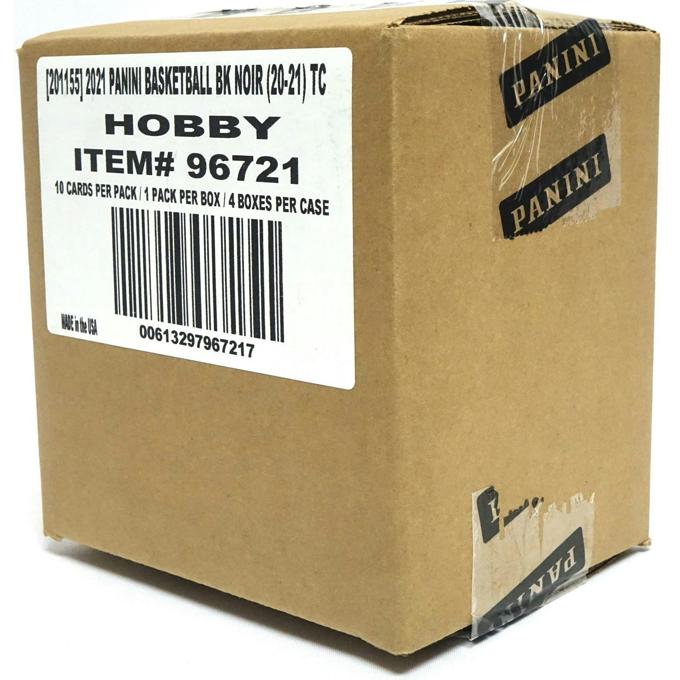 2020/21 Panini Noir Basketball Hobby 4-Box Case
