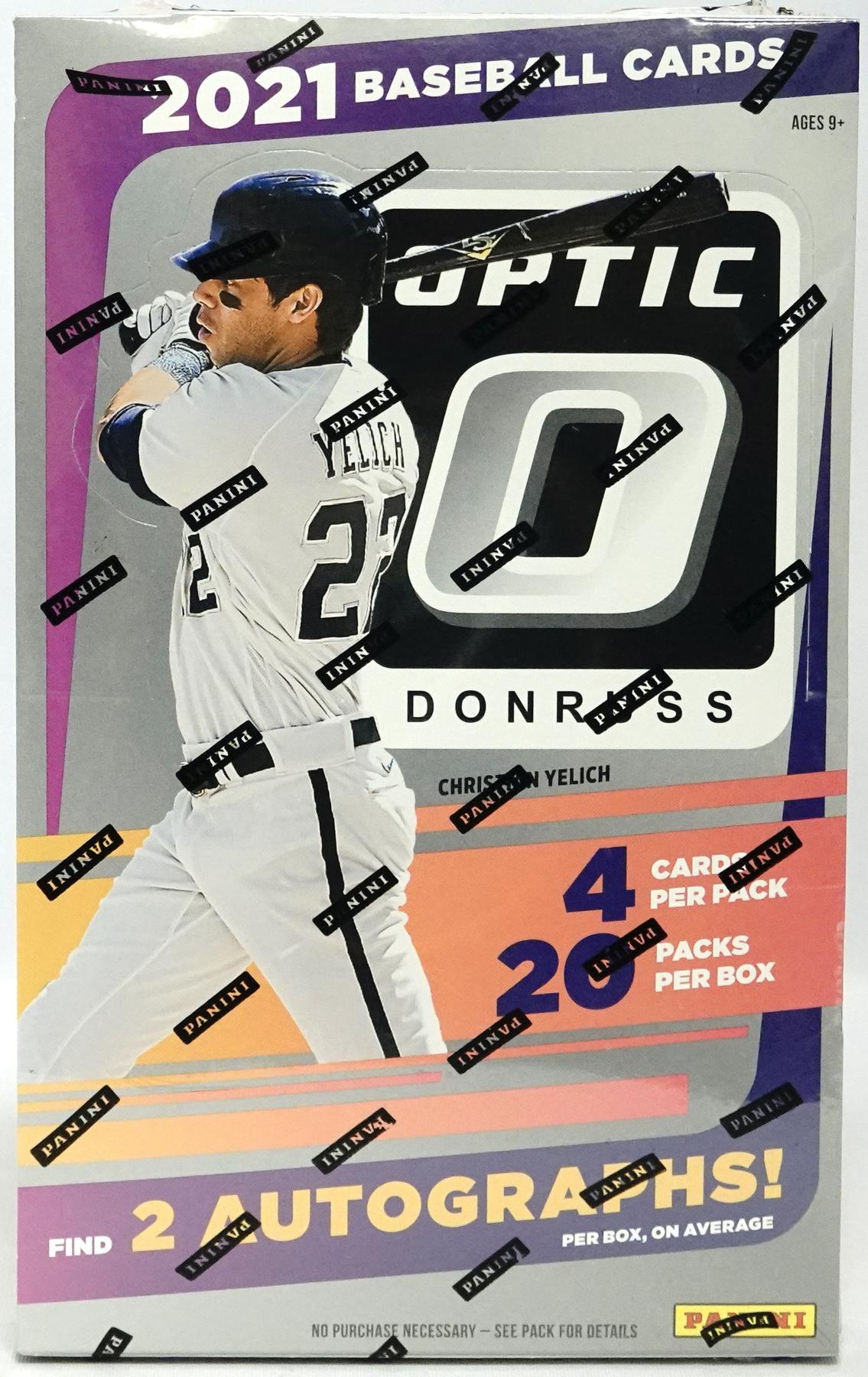2021 Panini Donruss Optic Baseball Hobby Box (Reed Buy)