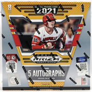 2021 Panini Prizm Draft Picks Baseball Hobby 16-Box Case
