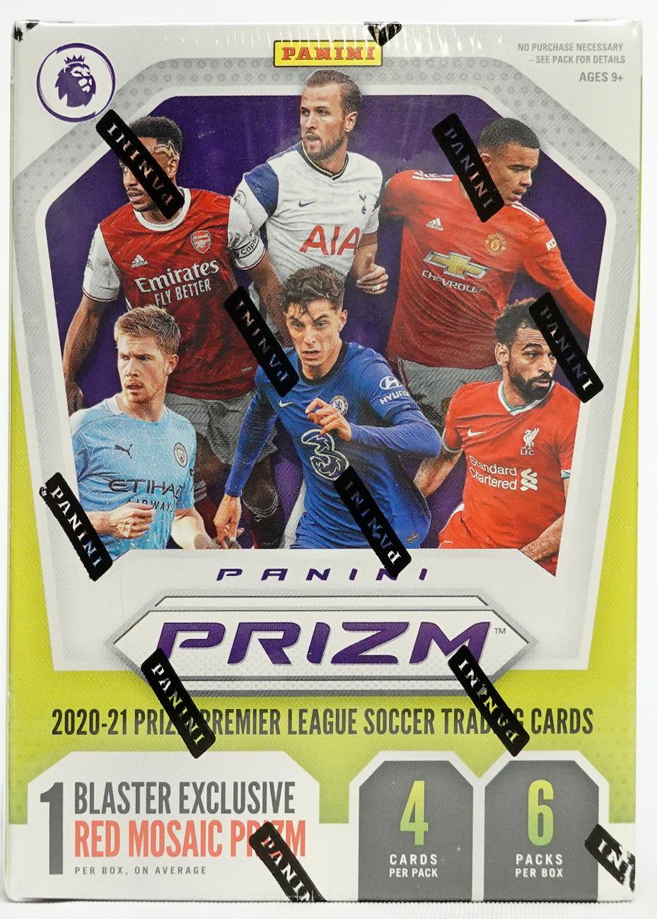 2020/21 Panini Prizm Premier League EPL Soccer Blaster Box (Red Mosaic Prizms) (Reed Buy)