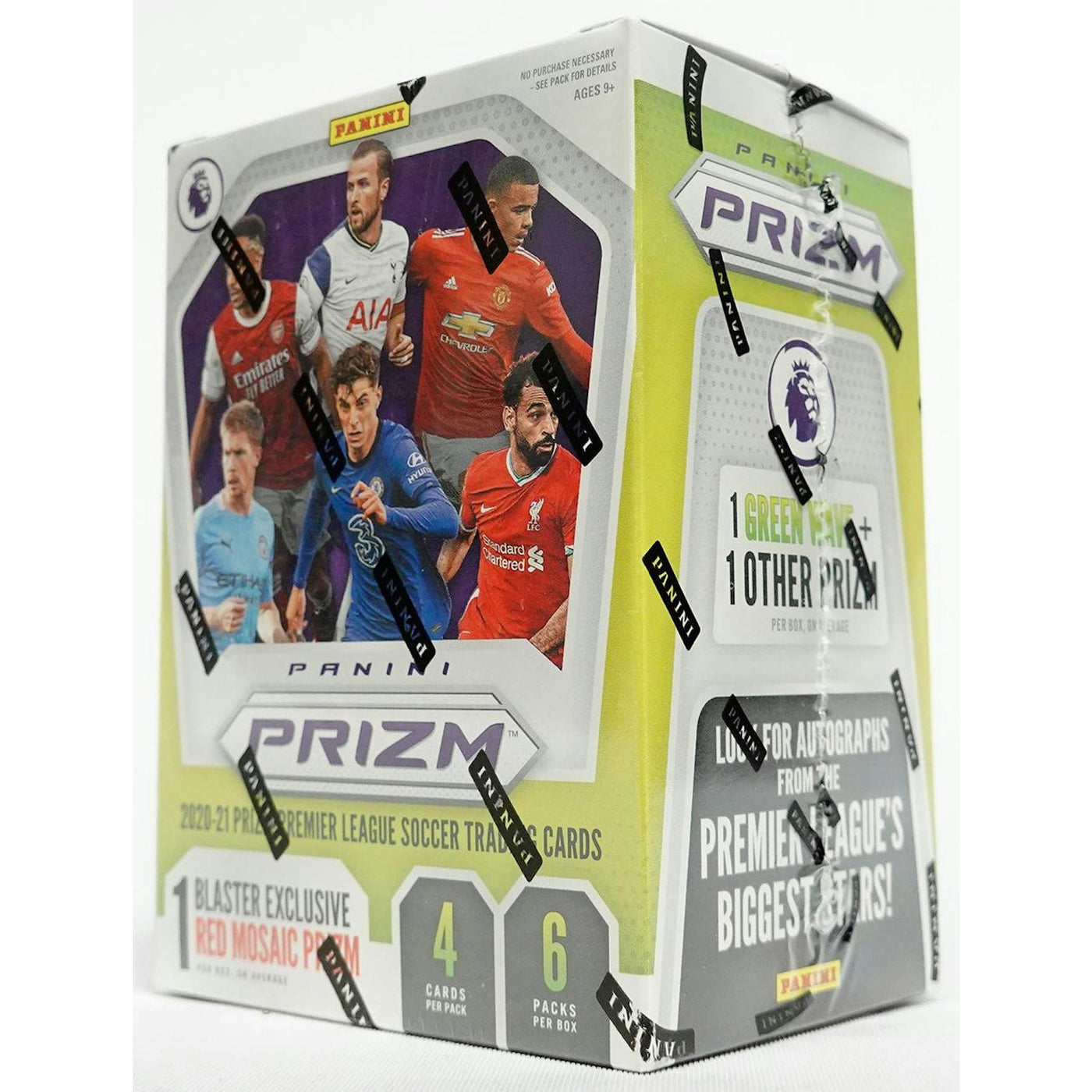 2020/21 Panini Prizm Premier League EPL Soccer Blaster Box (Red Mosaic Prizms) (Reed Buy)