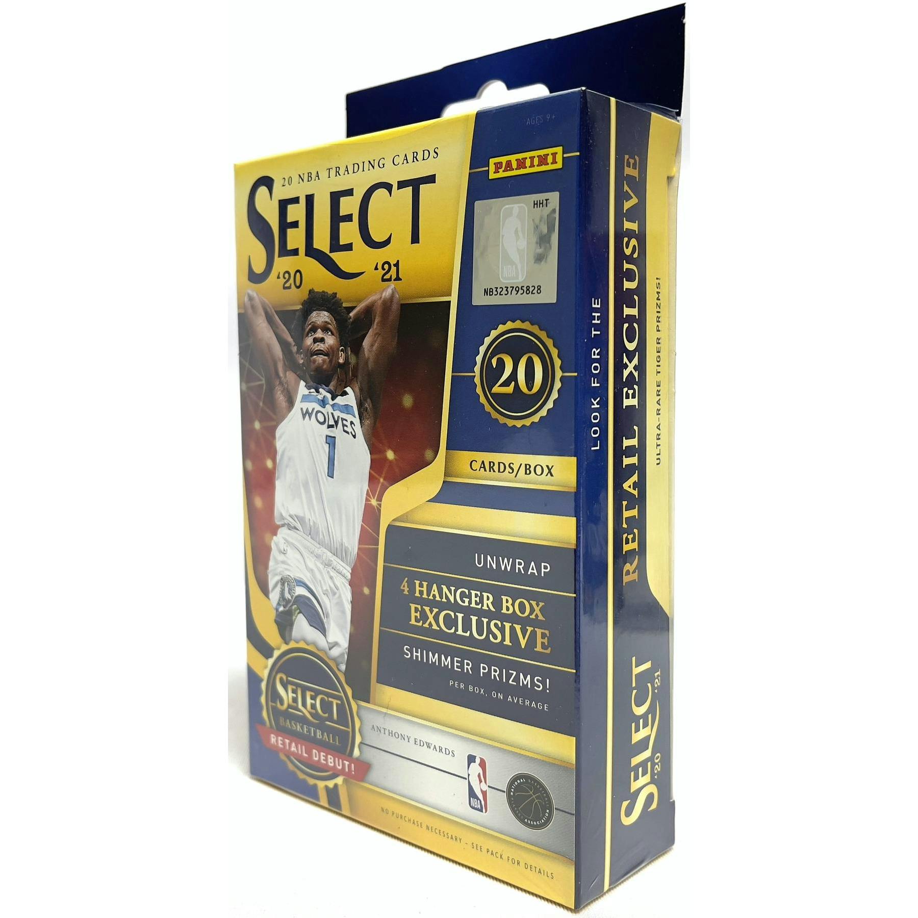 2020/21 Panini Select Basketball Hanger Box (Shimmer Prizms!) (Reed Buy)
