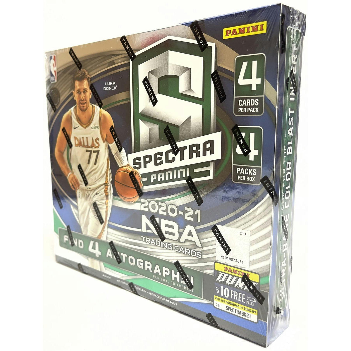 2020/21 Panini Spectra Basketball Hobby Box
