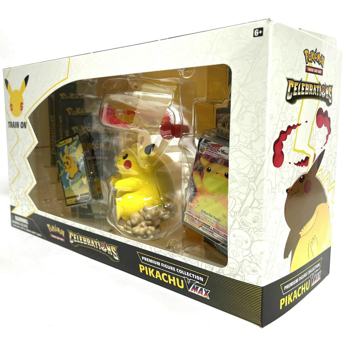 Pokemon Celebrations Premium Figure Collection Pikachu VMax Box