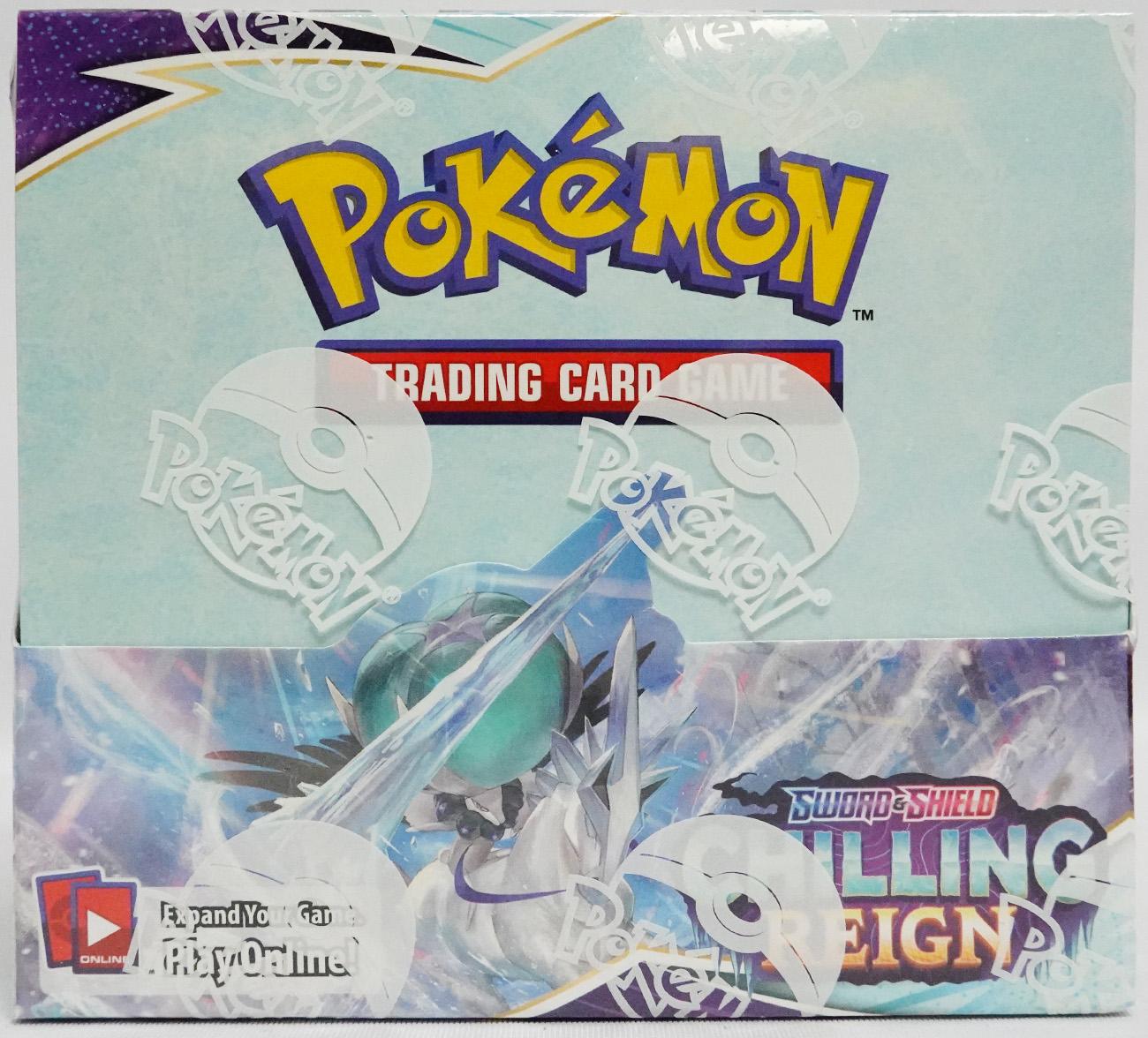 Pokemon Sword & Shield: Chilling Reign Booster Box