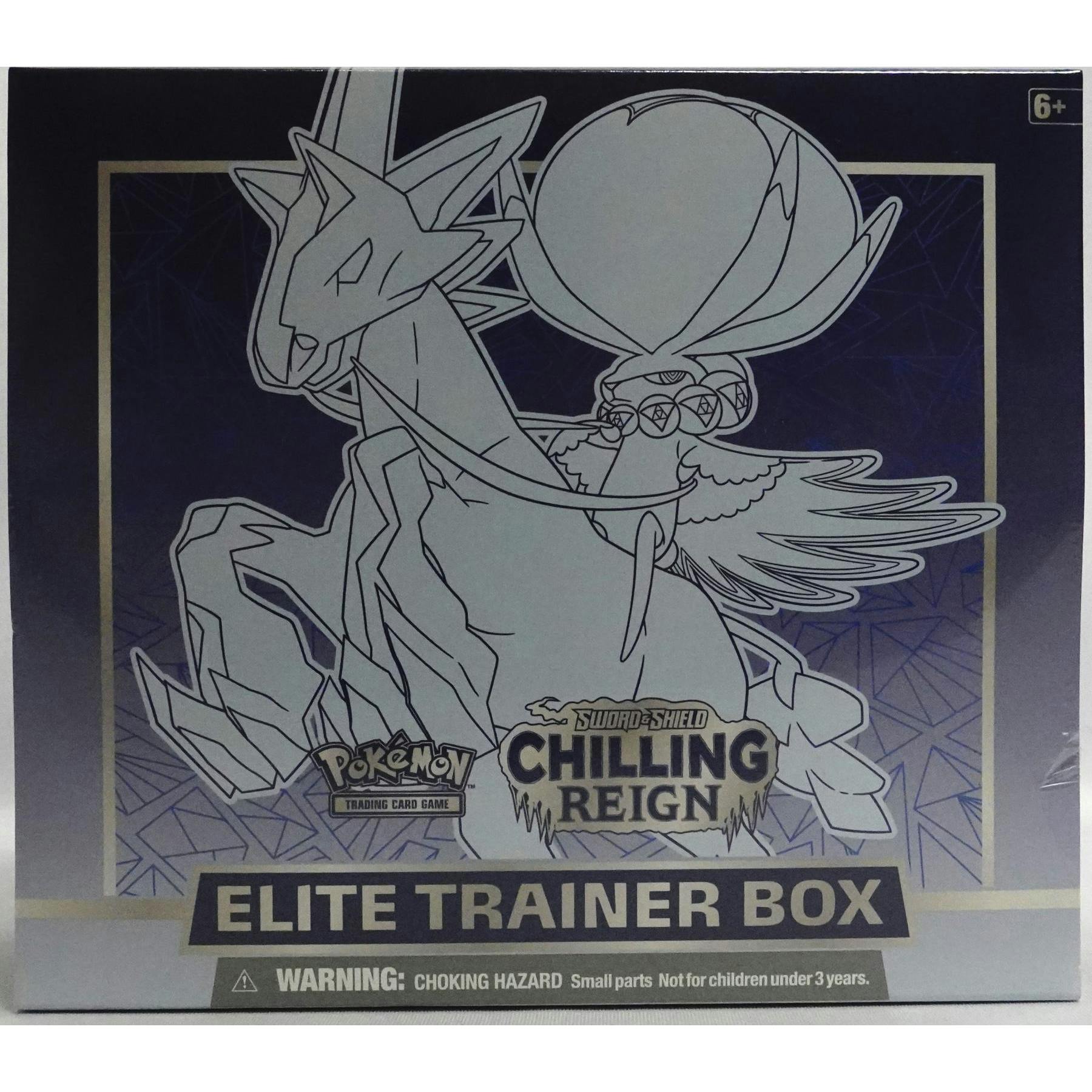 Pokemon Sword & Shield: Chilling Reign Elite Trainer Box (Ice Rider / Blue)