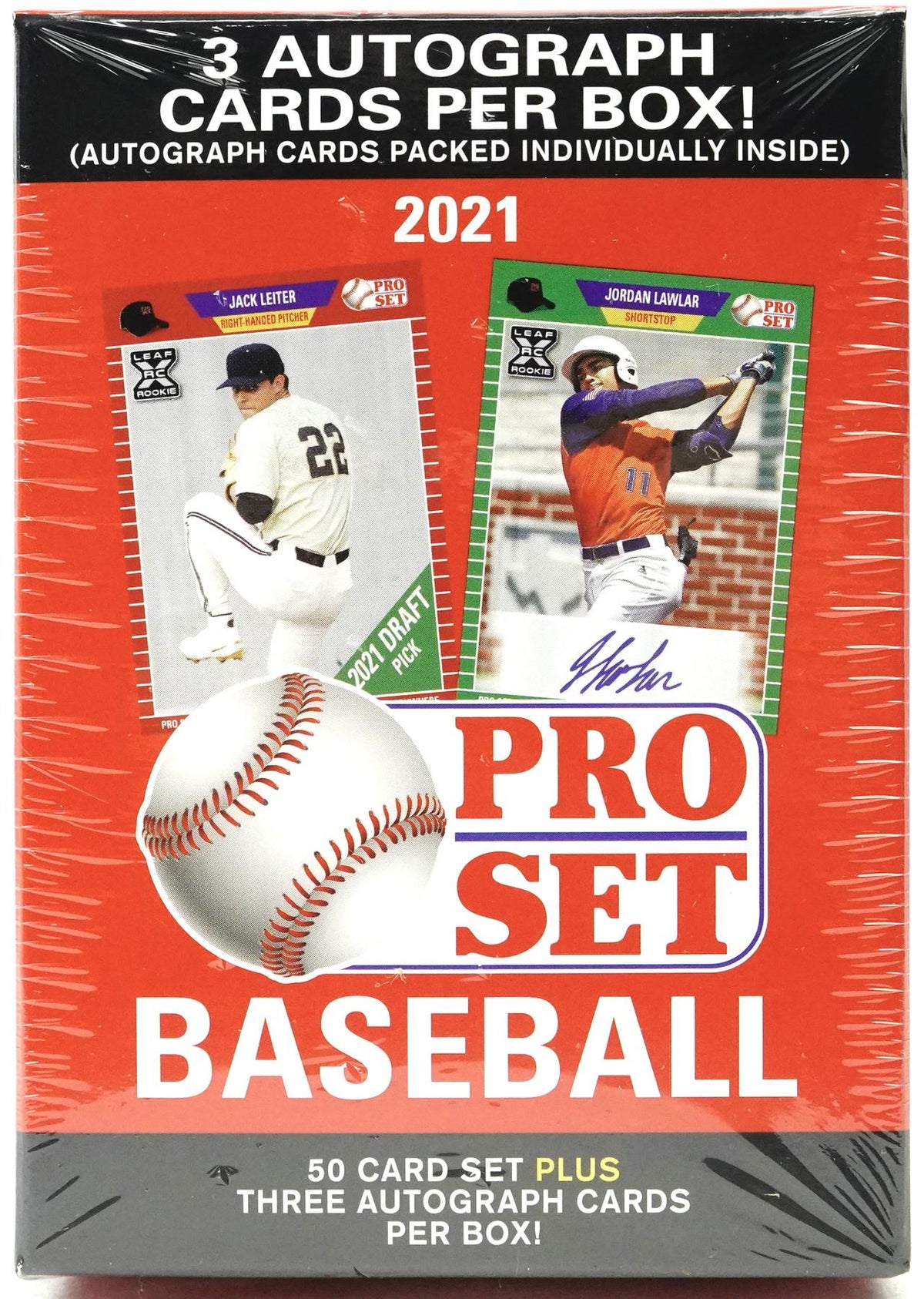 2021 Leaf Pro Set Baseball Blaster Hobby Box (Reed Buy)
