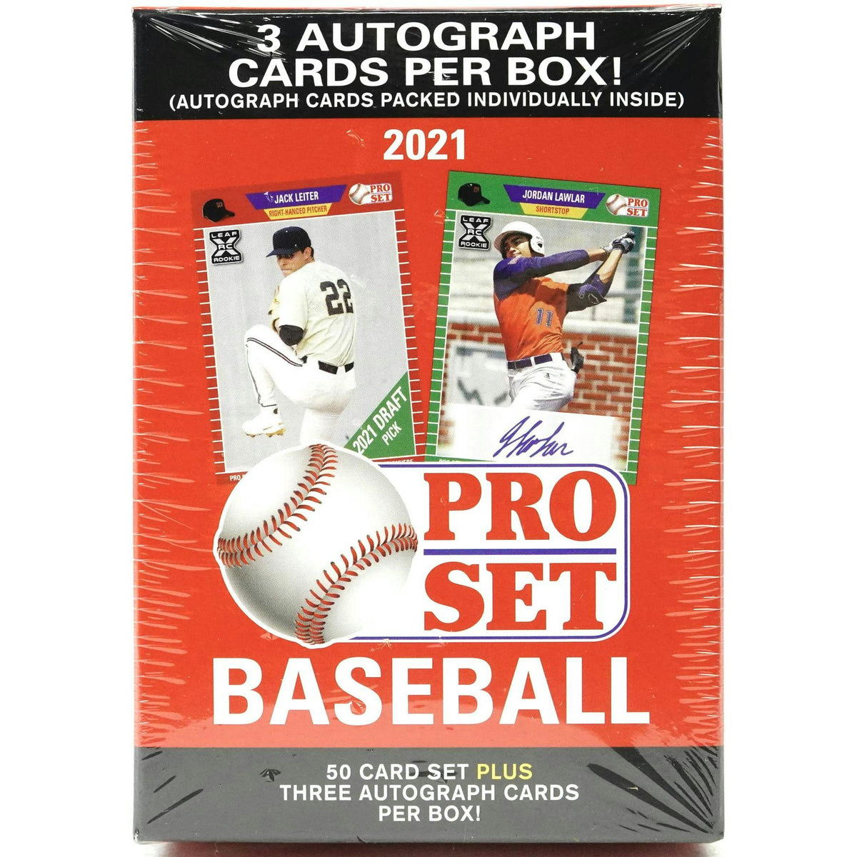 2021 Leaf Pro Set Baseball Blaster Hobby Box (Reed Buy)