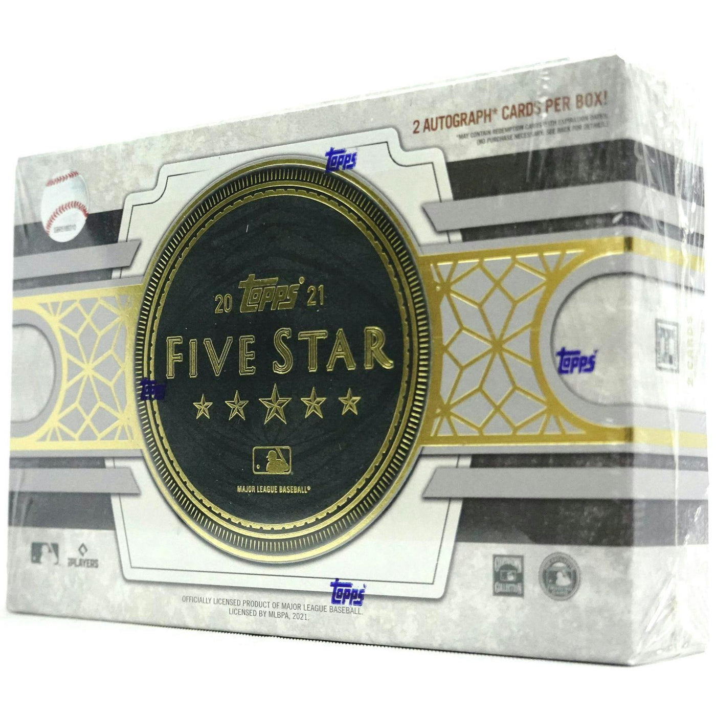 2021 Topps Five Star Baseball Hobby 8-Box Case