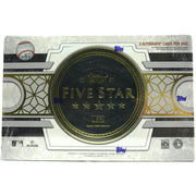 2021 Topps Five Star Baseball Hobby 8-Box Case