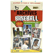 2021 Topps Archives Baseball Hobby 10-Box Case