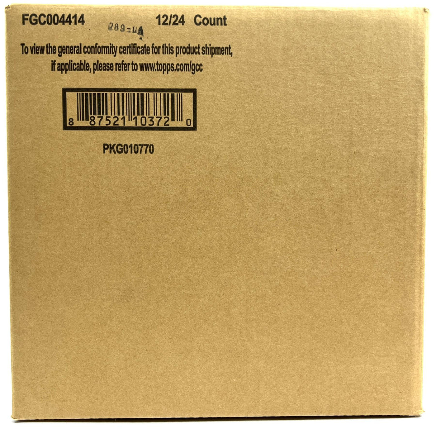 2021 Topps Update Series Baseball Hobby 12-Box Case
