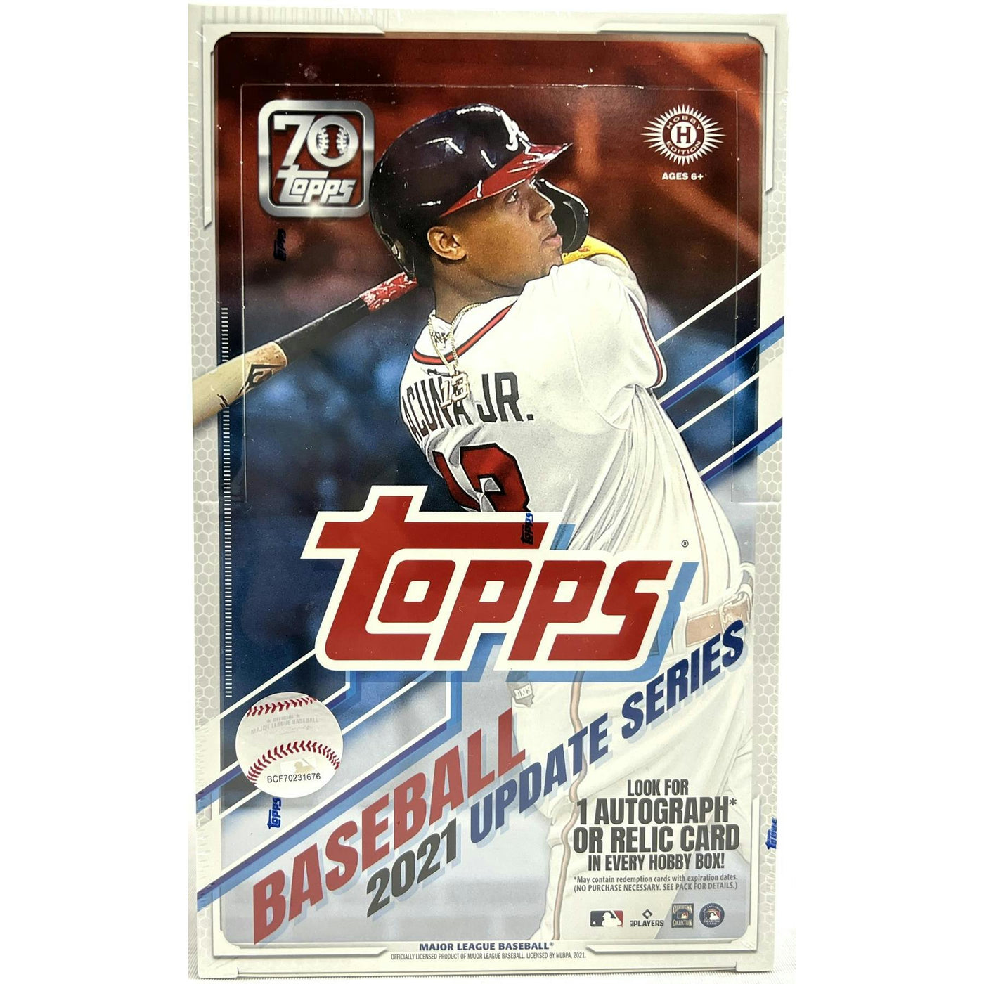 2021 Topps Update Series Baseball Hobby 12-Box Case