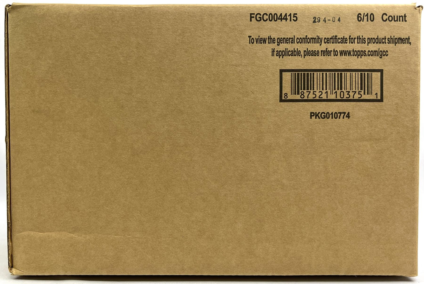 2021 Topps Update Series Baseball Hobby Jumbo 6-Box Case