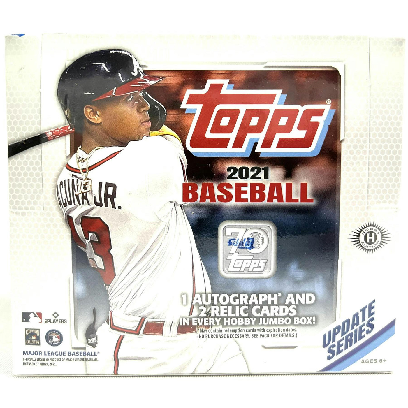 2021 Topps Update Series Baseball Hobby Jumbo Box