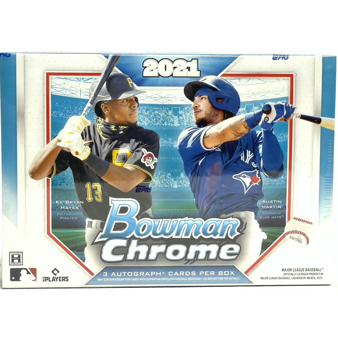 2021 Bowman Chrome Baseball HTA Choice Box