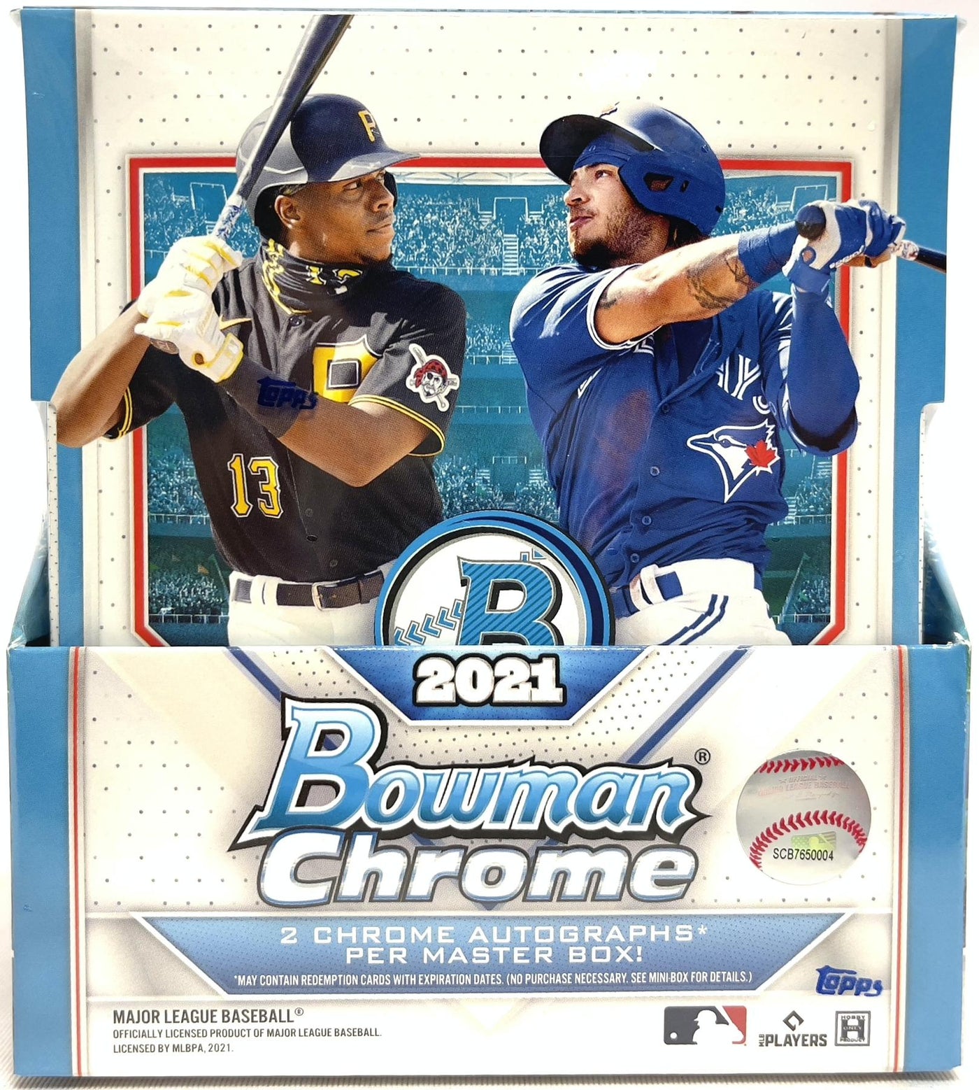 2021 Bowman Chrome Baseball Hobby Box