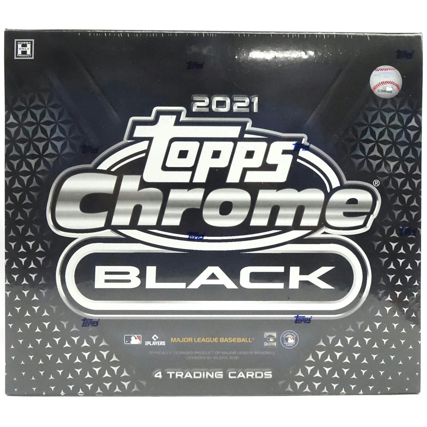 2021 Topps Chrome Black Baseball Hobby Box