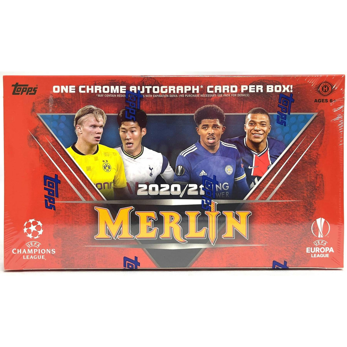 2020/21 Topps Merlin Chrome Soccer Hobby Box