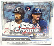 2021 Topps Chrome Baseball Hobby Jumbo Box (Reed Buy)