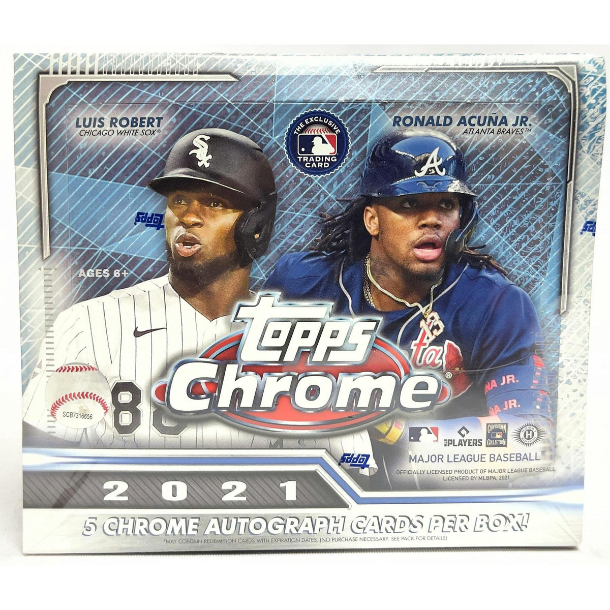2021 Topps Chrome Baseball Hobby Jumbo Box (Reed Buy)