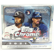 2021 Topps Chrome Baseball Hobby Jumbo Box (Reed Buy)