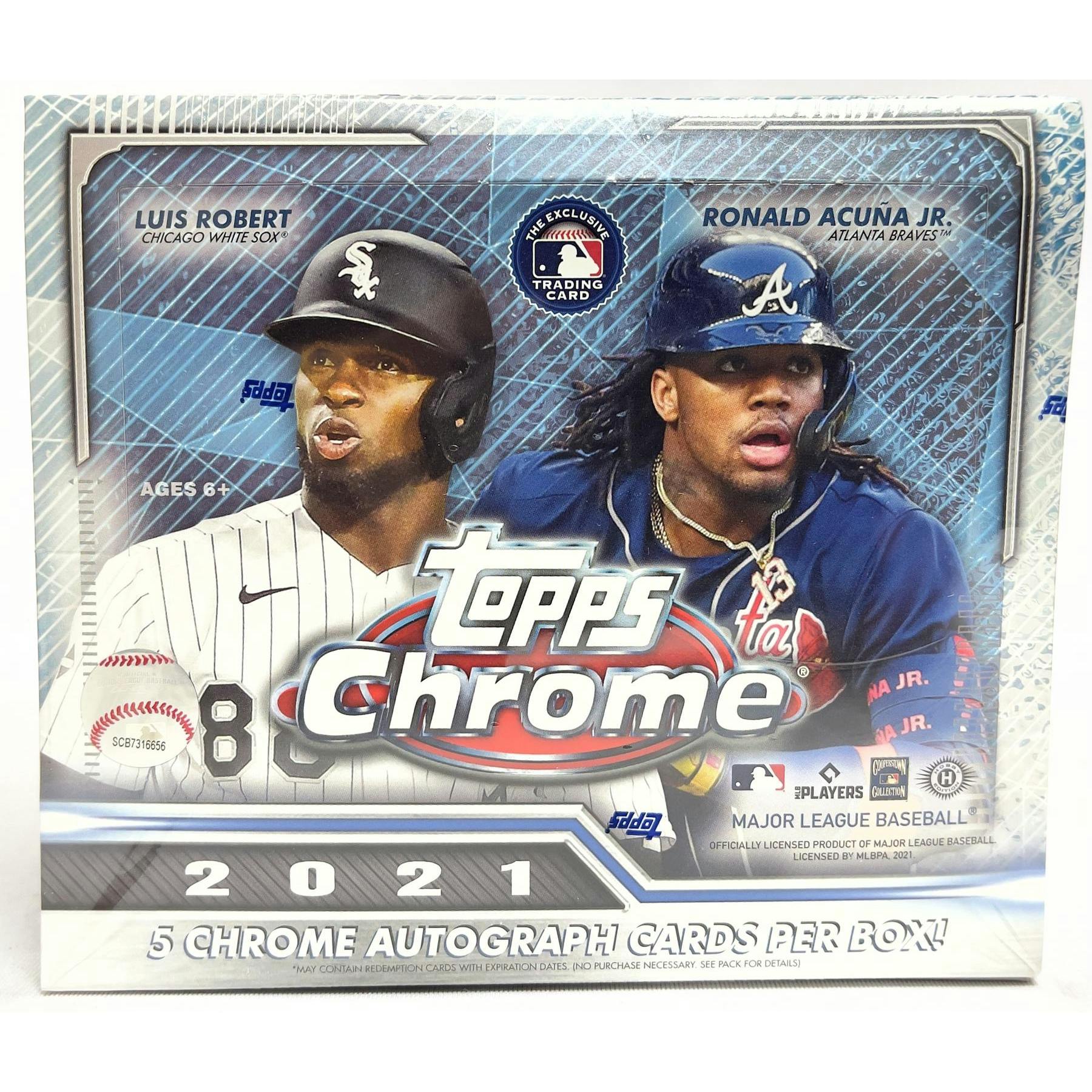 2021 Topps Chrome Baseball Hobby Jumbo Box (Reed Buy)