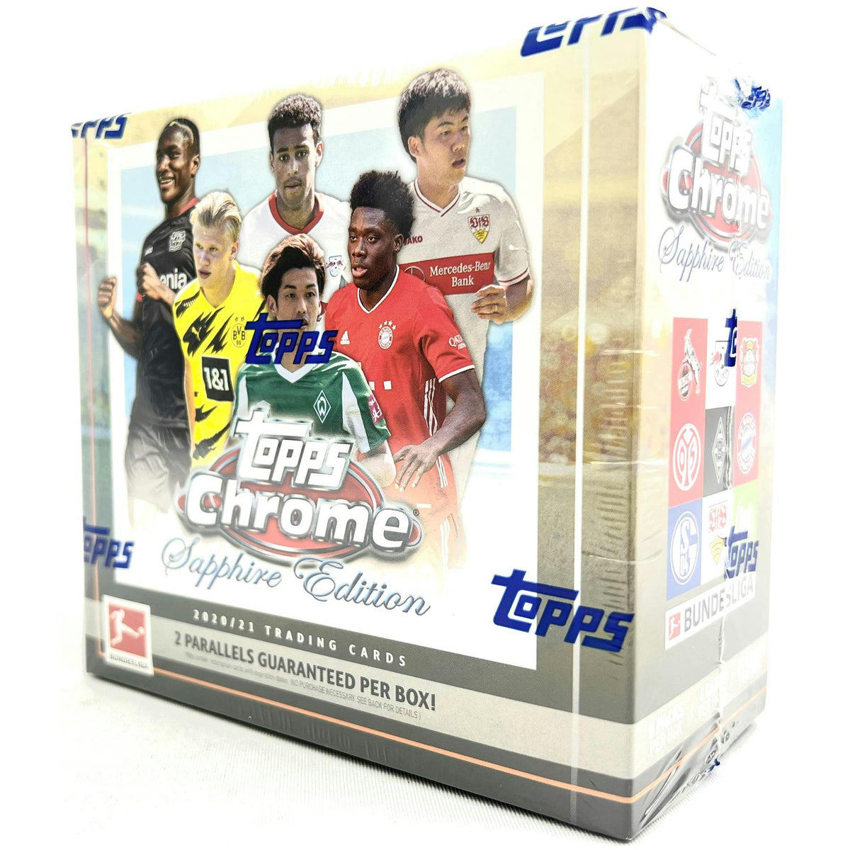 2020/21 Topps Chrome Bundesliga Sapphire Edition Soccer Hobby Box Pack