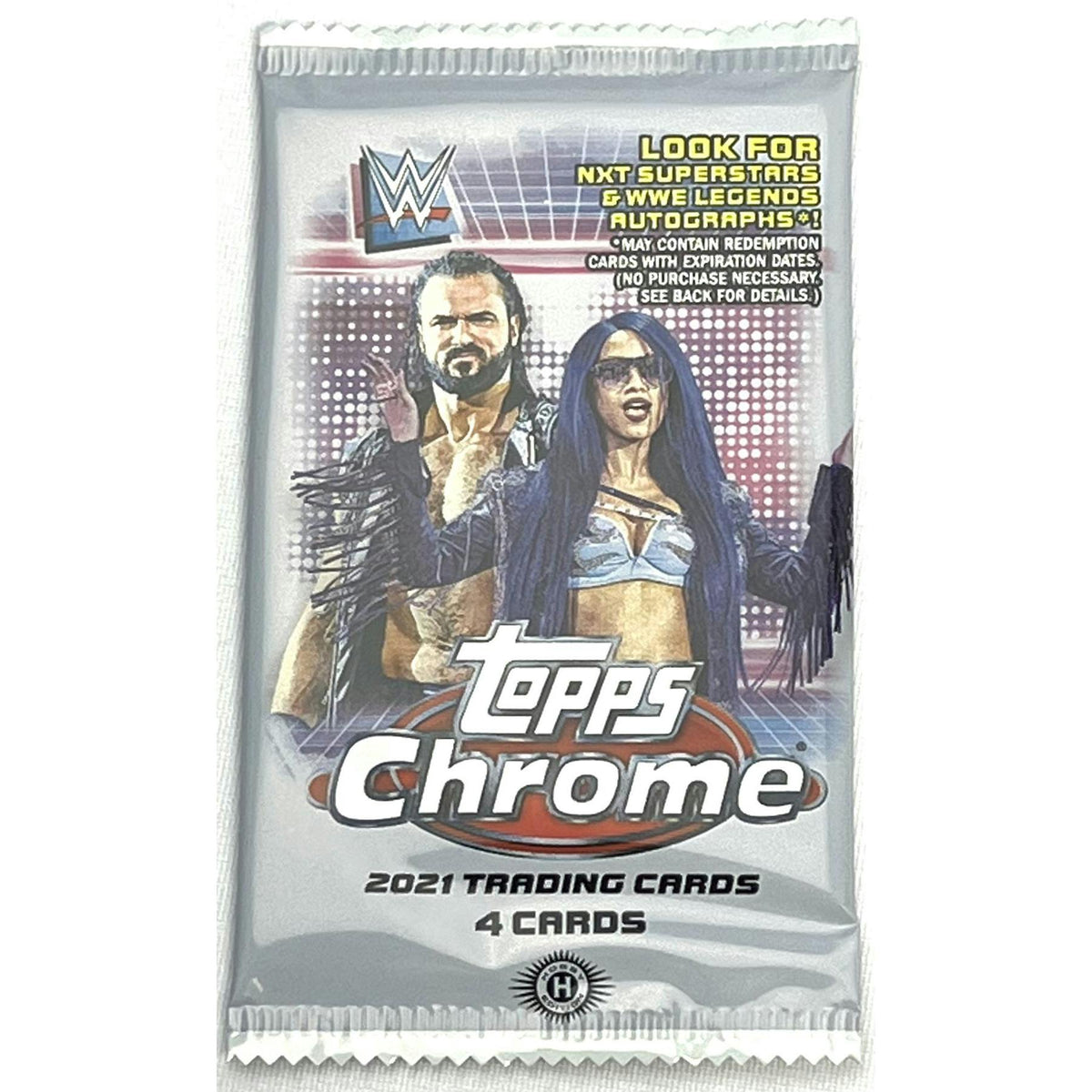 2021 Topps WWE Chrome Wrestling Hobby Box (Reed Buy)
