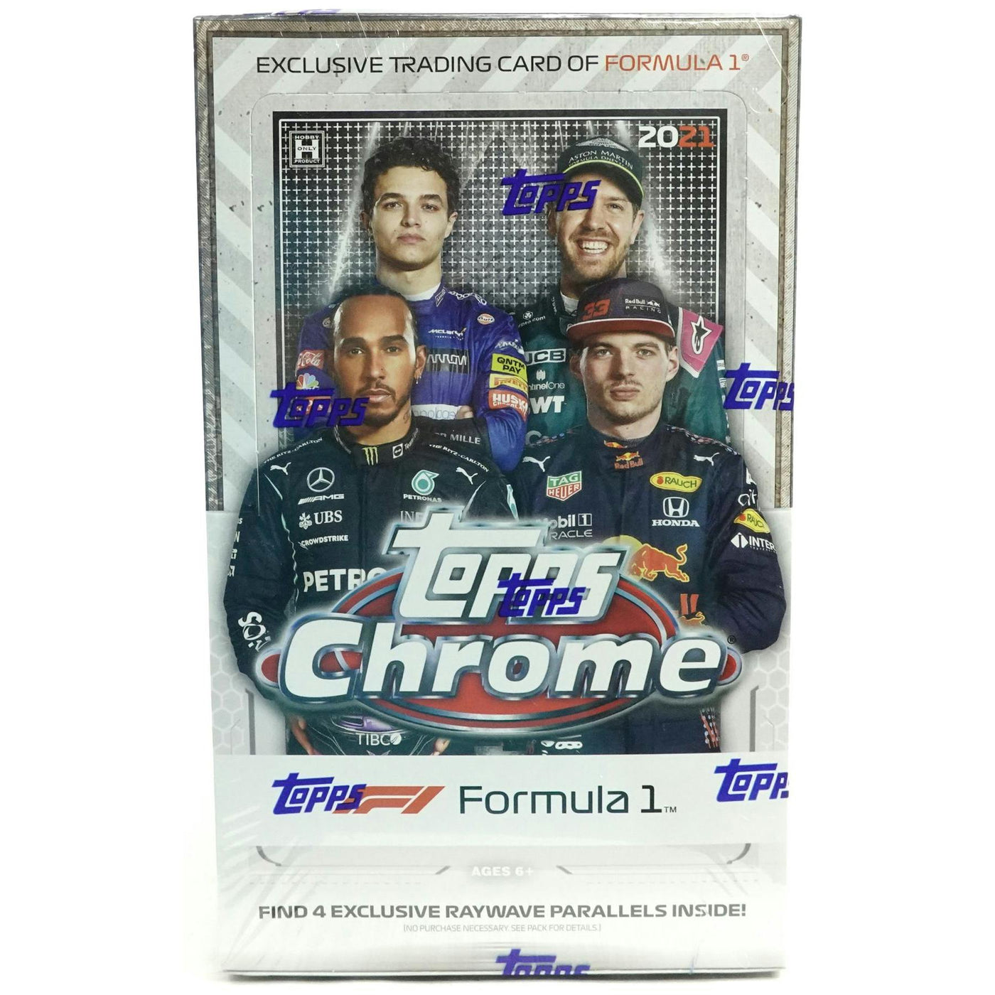 2021 Topps Chrome F1 Formula 1 Racing Hobby Lite 16-Box Case