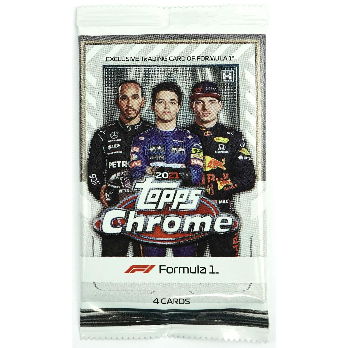 2021 Topps Chrome F1 Formula 1 Racing Hobby Lite 16-Box Case