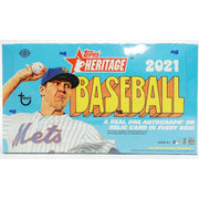 2021 Topps Heritage Baseball Hobby 12-Box Case